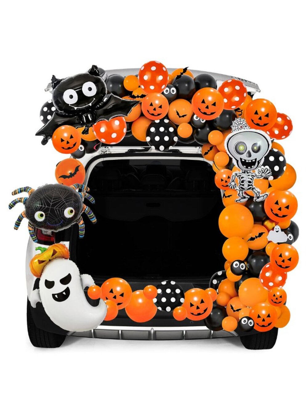 ☀️ Halloween Trunk or Treat Balloon Arch Kit SUV Garage Archway Decor NWT